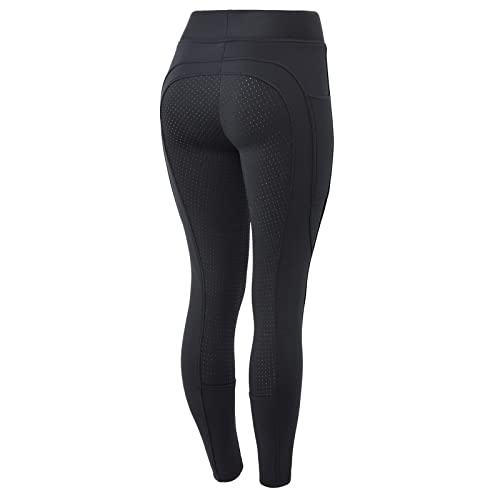Leggings d'équitation femme bleu hiver active pantalon de cheval chaud taille 42