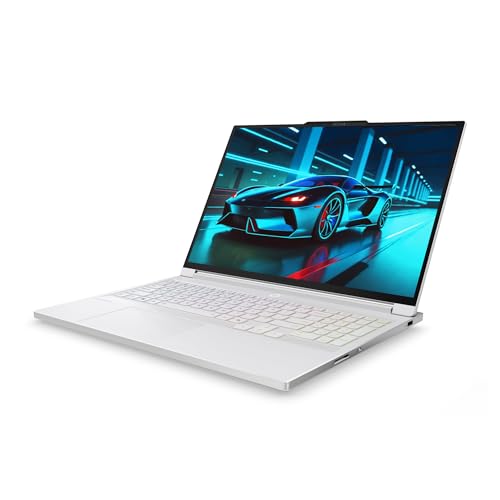 Image of Lenovo Legion 7i Gen 10 Gaming Laptop, Intel Ultra 9-275HX, 64 GB DDR5 RAM, 4 TB PCIe SSD, 16″ WQXGA (2560x1600), Nvidia G-Force RTX 5070, RGB Backlit Keyboard, W11 Pro, Glacier White+Traix Mousepad
