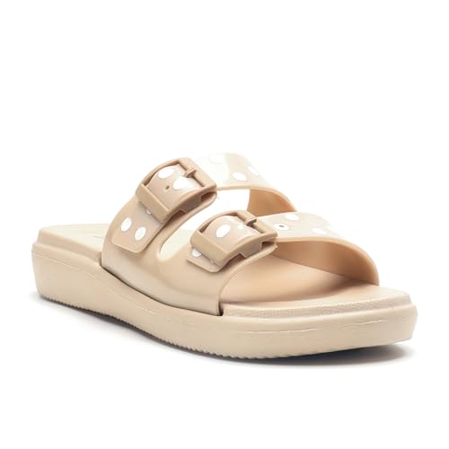 Image of ASIAN Women's FEMINA-10 Comfortable & Light Weight Slippers for women | Stylish & Anti-Skid flip flops for Adult | Waterproof & Everyday Use slip ons for Girls and Ladies