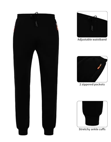 Mens Sweatsuits 2 Piece Sets Fleece Tracksuit Jogging Suits Sets Casual Outfits for Men4