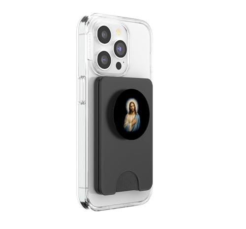 PopWallet Jesucristo MagSafe tarjetero espiritual para expresar tu fe 4