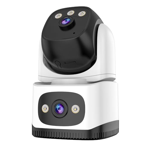 VSTARCAM Indoor Security Camera, Dual Cameras, 2K QHD Security Camera
