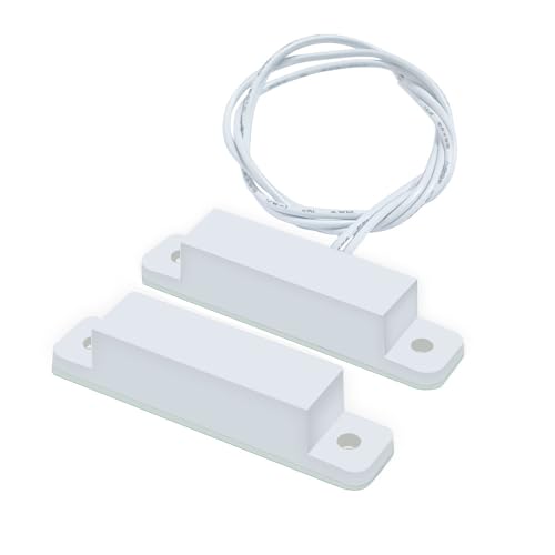 Image of 5 Sets Magnetic Contacts Wired Window Door Contact Sensor Magnetic Reed Switch NC Surface Mounted Alarm Switch Sensor