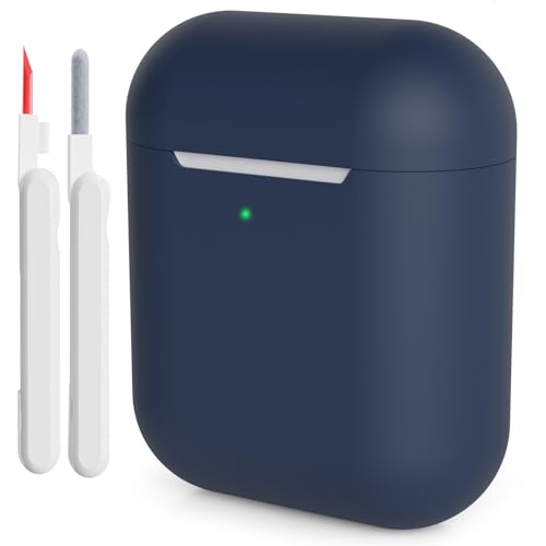 KOKOKA Custodia Case Compatibile con AirPods 2/1 con Kit di Pulizia, Case Cover Protettiva in Morbido Silicone per...