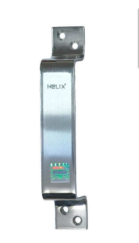 Helix D Handle 8" Stainless Steel Door Handles, Main Door Handle - Pack of 2 (SS Finish) (B0CXDYFKZ4) Amazon Price History, Amazon Price Tracker