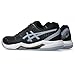 ASICS Men's Gel-Dedicate 8 Tennis Shoes, 10.5, Black/Grey Blue