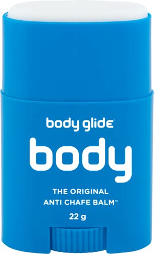 Body balm 22g - Body Glide Original Anti Chafe Balm | No Chafing Stick | Prevent Arm Chest Butt Thigh Ball Chafing & Irritation | Trusted Skin Protection Since 1996