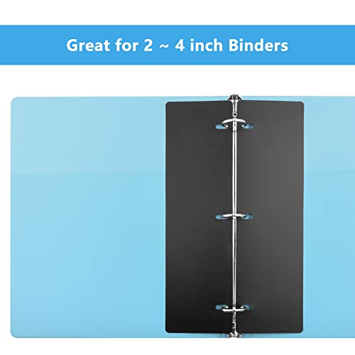 20 PCS Flat Sheet Lifters, Sheet Flatteners, Sheet Lifters Binders, Plastic Sheet Lifters, Protect Binder Page Sheet for 11-Inch x 8-1/2-Inch 3 Ring Binder, D Ring Binders - Thumbnail 7