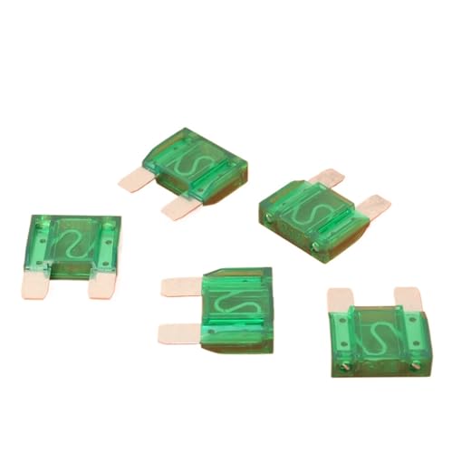 Fusibles à lame 30A verts en lot de 50 pièces pour circuit auto