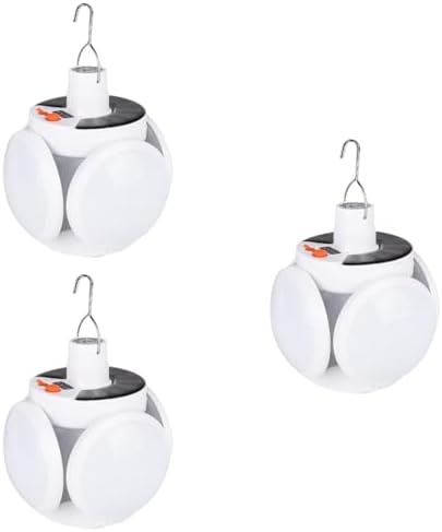 3 Pcs Portable Lantern Solar Lantern...