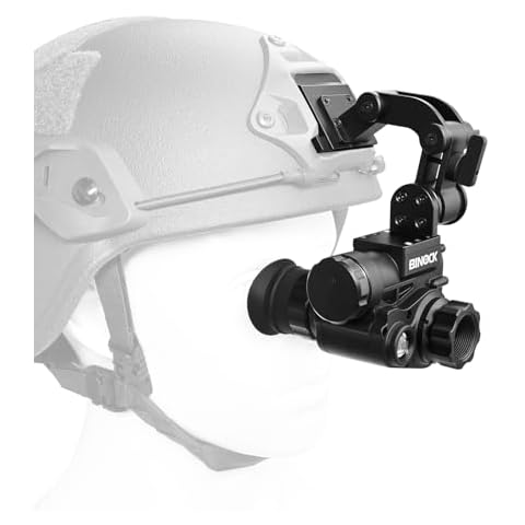 BINOCK NVG10 Digital Infrared Night Vision Goggles for Adults, Helmet Mounted 1080P HD Night Vision Monocular with Photo & Video Shooting, NVG Visual Distance 200M for Camping, Surveillance Cover