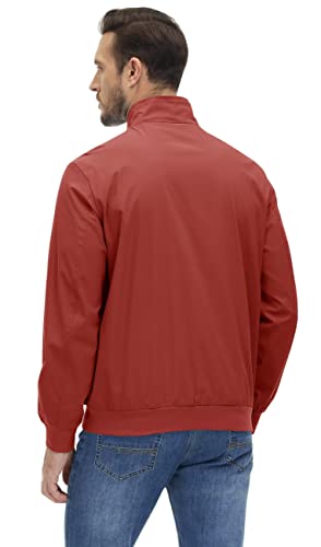 Kefitevd Varsity Jacket Men Active Jacket Full Zip Jacket Mens Bomber Jackets Lightweight Casual Jackets Classic Fit Softshell Jacket Men #TOP2