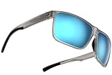 Shady Rays Cayman - Ocean Smoke/Blue Glacier Mirror Lens, Standard Fit
