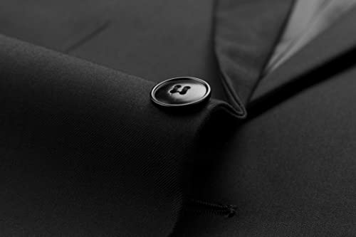 Mens Blazer Suit Jacket Slim Fit Sports Coat Casual One Button Single Breasted Business Wedding Blazer Sports Coat Men4