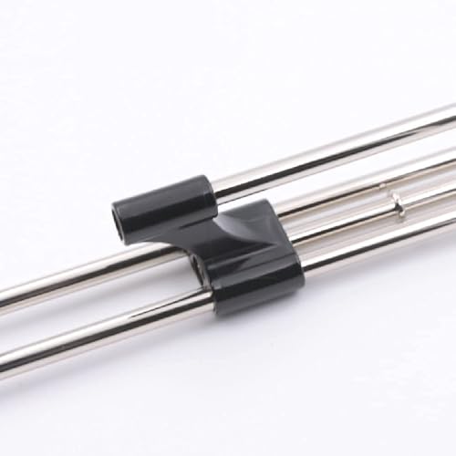Riel de ropa de extracción de 45cm para armario extensible resistente 6