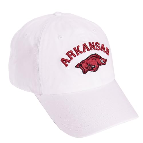 Gorra bordada ajustable blanco estilo E1 miniatura 1