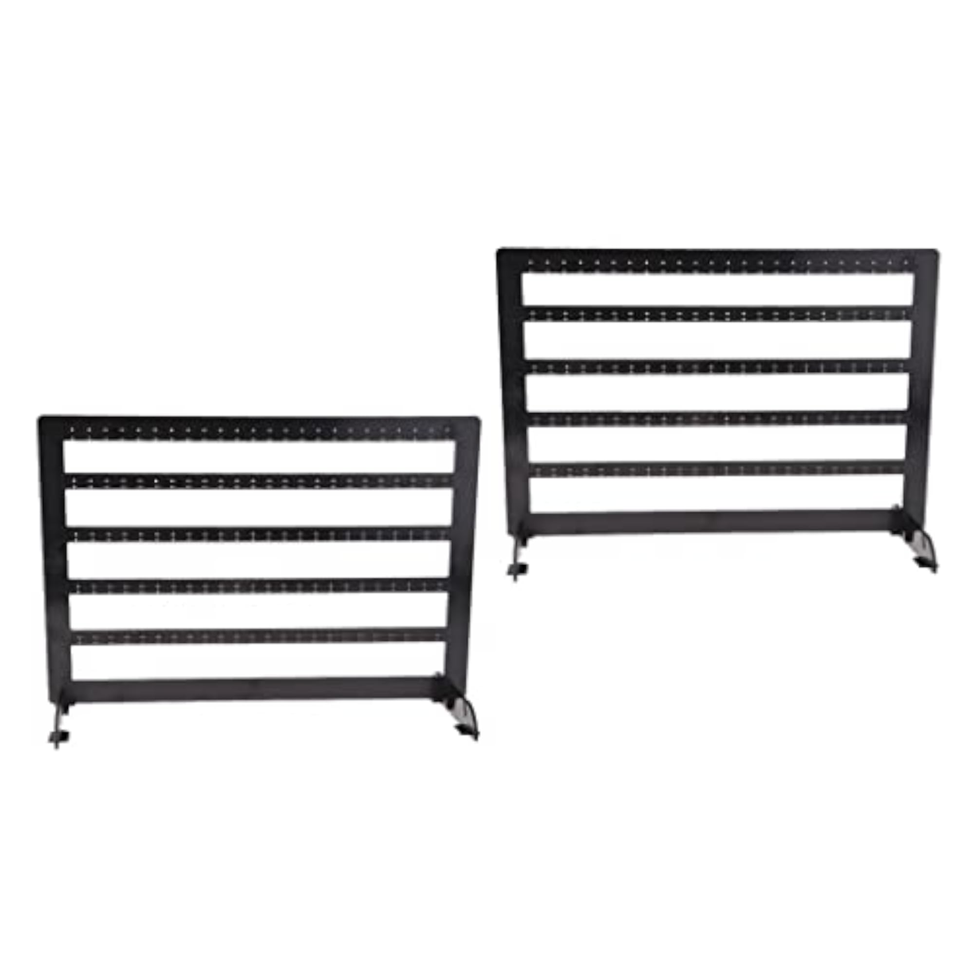 2Pcs 240 Holes Earrings Display Stand Rack Organizer