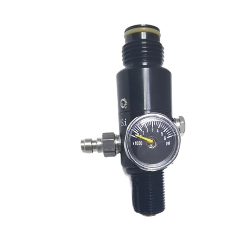 Válvula para botella de Co2 que soluciona las fugas y caídas de presión de 4500psi a 800psi 2