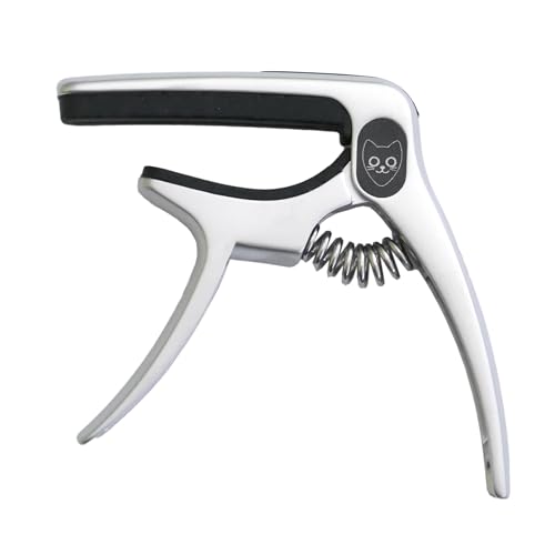 CATPO �L���b�| �V���o�[ �M�^�[�J�| �l�R�^�s�b�N�Q���t��/CATPO capo Silver