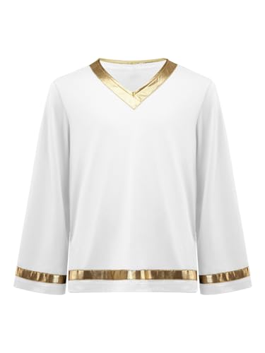 Vêtements danse louange chrétienne garçons pantalon large église dimanche renvena