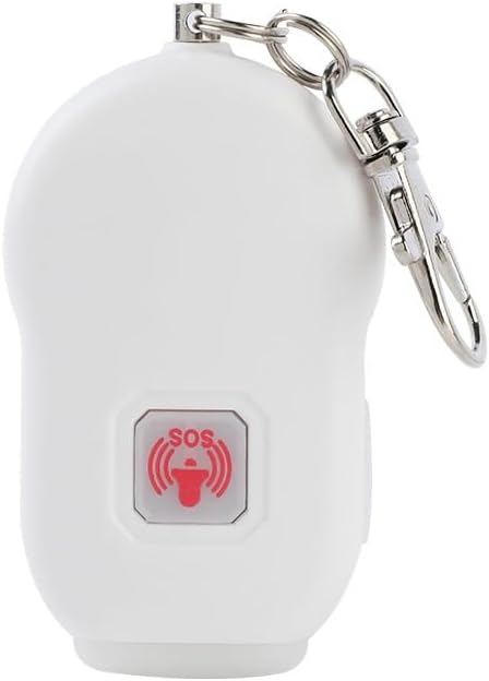 Miniatura 3 de 2024 130db autodefensa de emergencia SOS Seguridad personal recargable 2 paquetes linterna alarma llavero el mejor regalo seguro para niños, mujeres