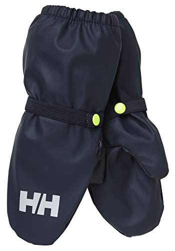 Helly-Hansen Kids Bergen Fleece PU Mittens, 597 Navy, 2