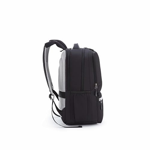 Image of American Tourister Hall 4.0 | 31.5 Ltrs | 3 Compartments | Bottle Pocket | Ergonomic Padded Back Panel & Shoulder Straps | Laptop Backpack | 1 Year International Warranty | Black