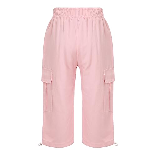 Children Drawstring Active Jogger Pants Sweatpants Toddlers Elastic Waist Trousers2
