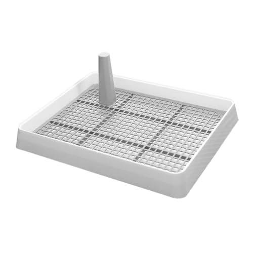 SUPVOX Mesh Dog Toilet Plastic Dog Potty Indoor Potty Tray for Puppies Easy to Clean