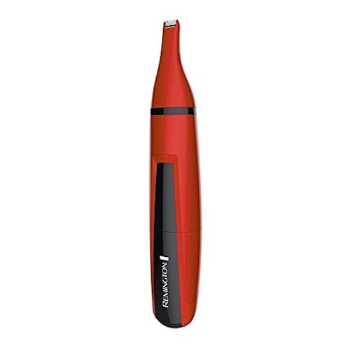 Miniatura 4 de Remington ND3150CDN Pocket Size Battery Operated Travel Nose Ear Trimmer, Red