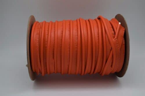 Orange Welt Cord Vinyl Piping Marine Outdoor Edge Trim Fabric (10 Yards) Fabric