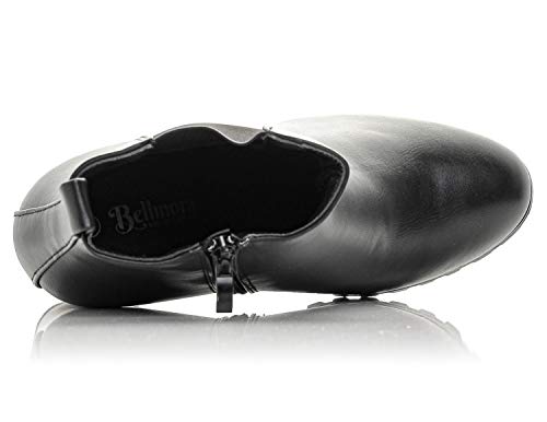 Payton-05 Womens Chelsea Boot Side Zip Elastic Panel Chunky Heel Ankle Bootie 5