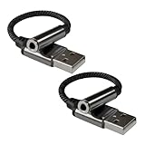 Cet adaptateur USB vers jack offre une conversion fiable entre un port USB et une prise audio 3,5 mm. Idéal pour connecter un casque, un micro ou un kit main-libre TRRS, il ajoute une carte son externe pratique à vos appareils, permettant l’écoute, l’enregistrement et la communication claire sans installer de pilote.Compatible avec les appareils dotés de la fonctionnalité OTG