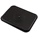 ZOENHOU 10 Pack 16 x 12 Inch Plastic Fast Food Tray, Rectangular Cafeteria Trays Food Serving Tray Bulk, Large Restaurant Lunch Trays for Serving Food Home Restaurant Dinning Room Organization, Black