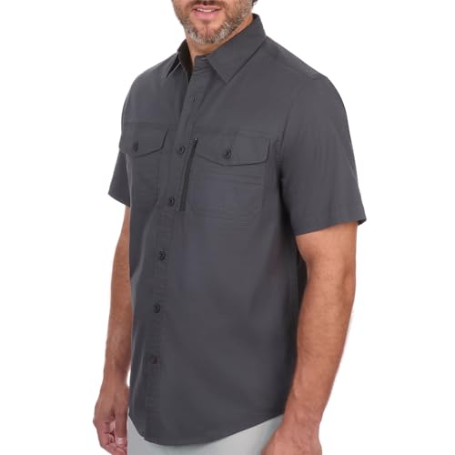 Chemise ripstop homme Coleman à manches courtes extensible pour le travail