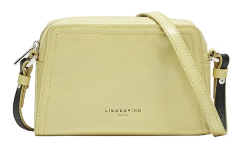 Sac à épaule bandoulière femme vert clair petit format cuir Liebeskind