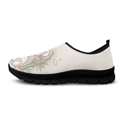 Image of Women's Loafers Slip On Slip Shoe Casual Walking Shoes Non Slip Work Shoes Mesh Athletic Sneakers