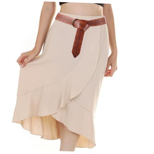 Vintage Medieval Embossed Waist Belt for Men Renaissance Knight Costume Accessory Long Adjustable Trouser Belt for Cosplay and Medieval Events3