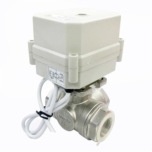 Vanne motorisée DN25 en acier inoxydable 304 pour eau potable sûre