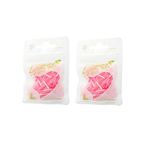 Pointes de fléchettes 2BA standard souples Premium Lippoint LSTYLE rose bicolore