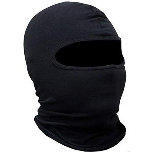 Kit Balaclava caveira + Bandana caveira + Bandana Lisa + Touca Ninja Segunda Pele Lisa Segurança Cap