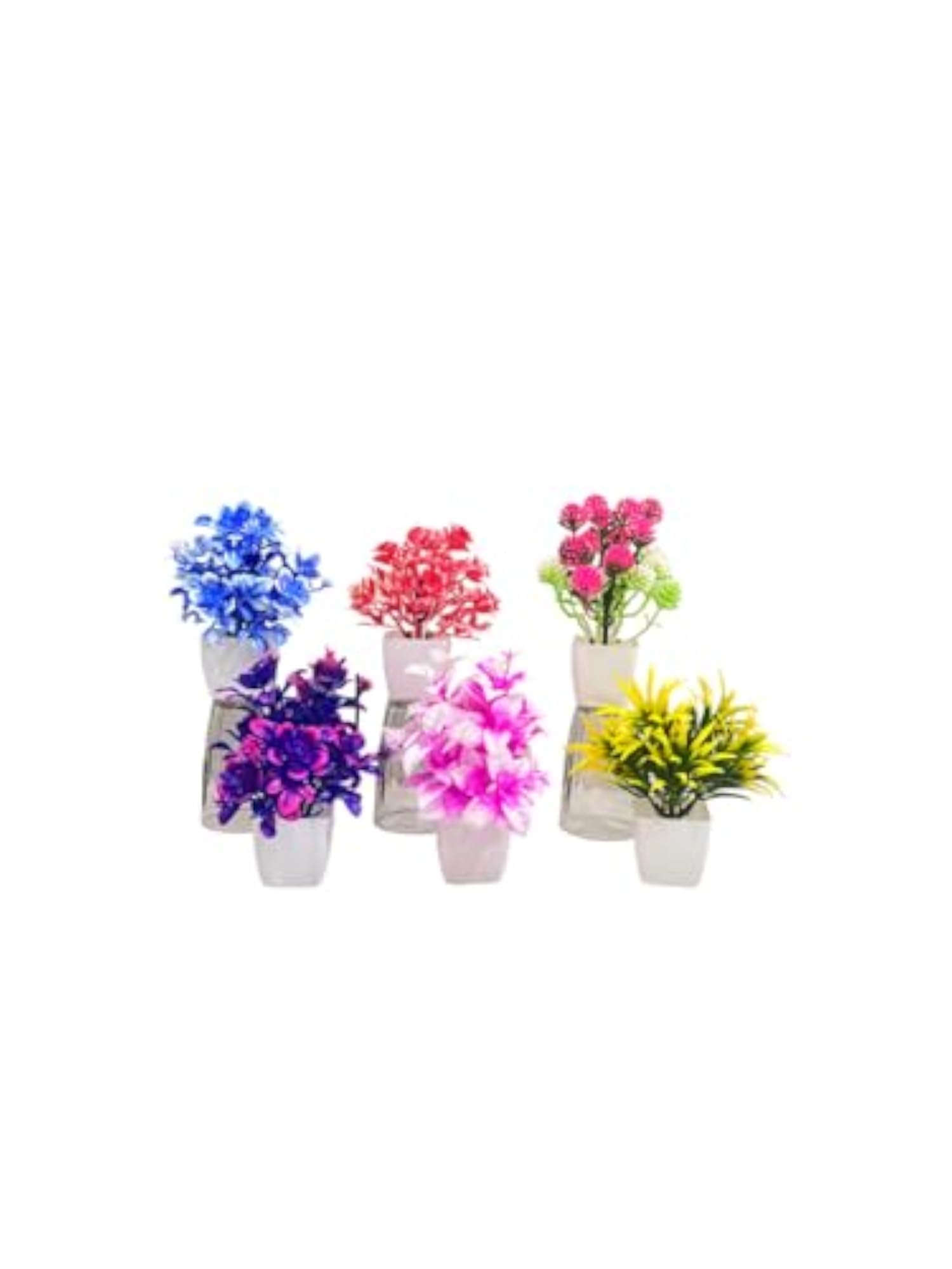 Chic Artificial Flower Pot for Trendy Spaces