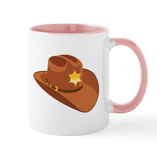 Taza de cerámica 11 oz estilo cowboy miniatura 1