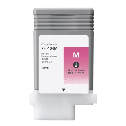 Cartouche PFI104M Magenta pour imprimer plans d'architecte Canon iPF655