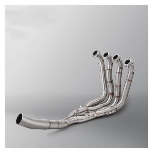 Connexion d'échappement en acier inoxydable durable pour ligne modifiée de moto BMW S1000R