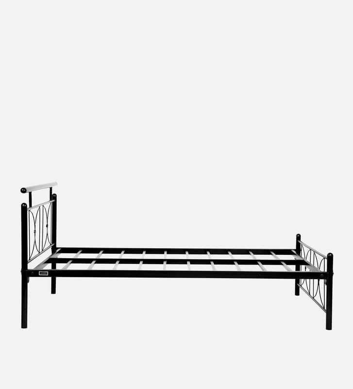 Image of Benjamin Extra Single Size Bed Frame Without Mattress (Aiden) - Durable and Sturdy Design, Ideal for Bedrooms, Guest Rooms, Small Spaces - Easy Assembly, Modern Style