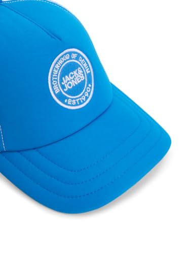 Image of JACK & JONES Blue Quilted Trucker Cap