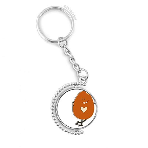 Religion pâques fête key ring rotatif pour embellir votre trousseau de clés de maison