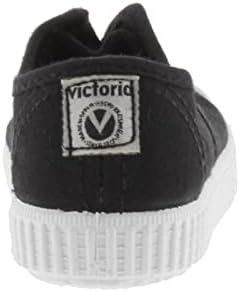 victoria Unisex Kids’ Inglesa Lona Tintada Punt. Low-Top Sneakers Shoes, Black (10 Negro), 33 | Image 2