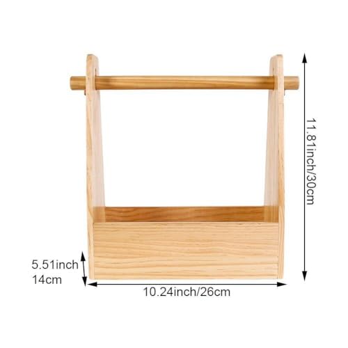 Panier d'assaisonnement de camping en bois pour pique-nique réussi